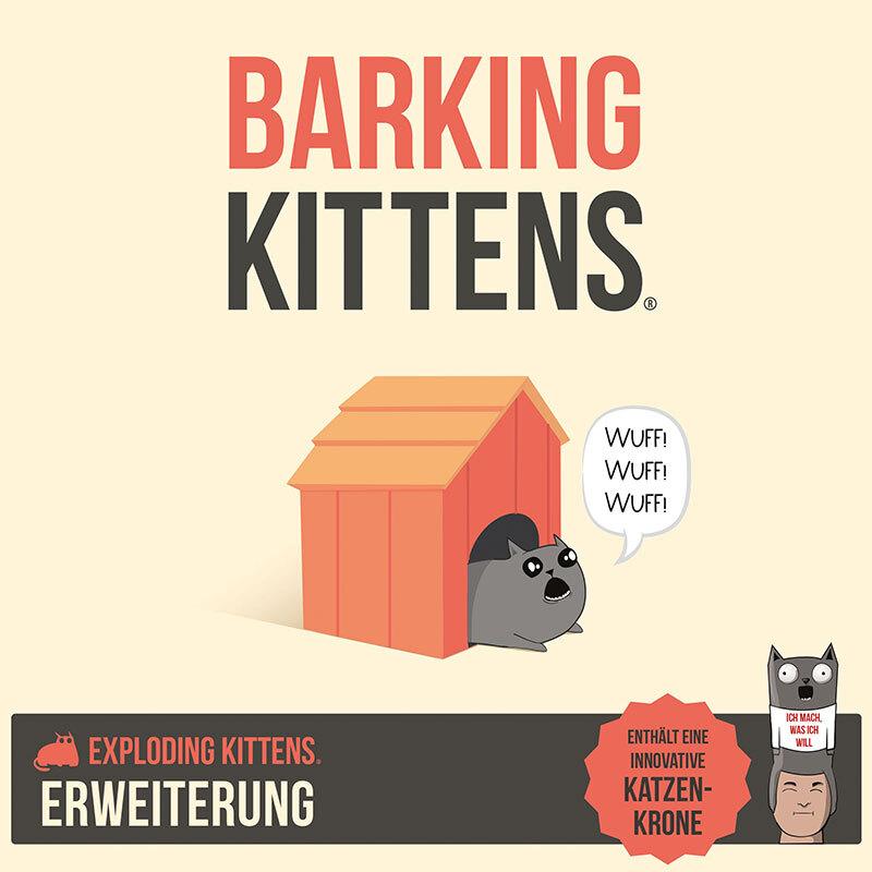 Exploding Kittens Barking Kittens