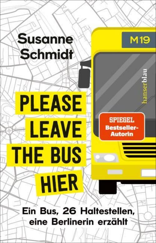 Buchcover: Please leave the bus hier
