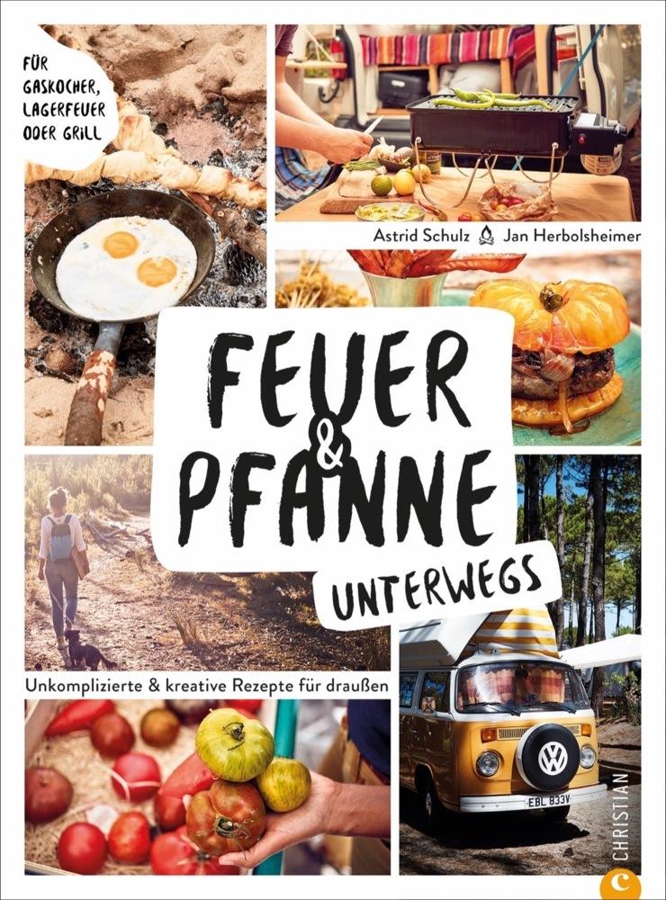 Buchcover: Feuer & Pfanne unterwegs