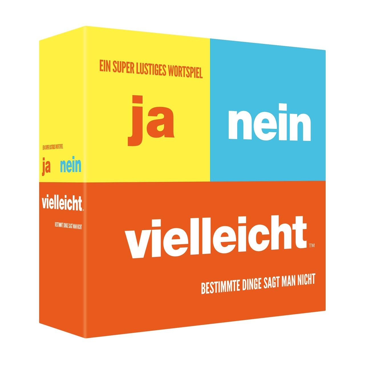 Ja nein vielleicht - Bestimmte Dinge sagt man nicht