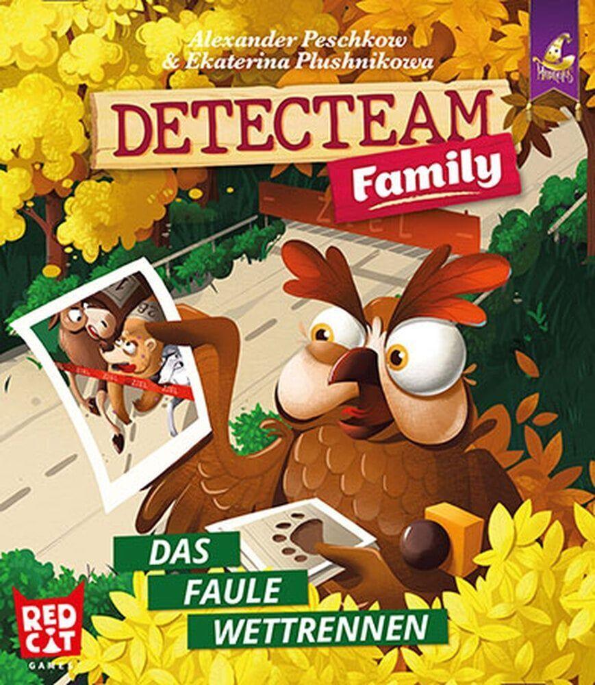 Buchcover: Detecteam Family: Das faule Wettrennen