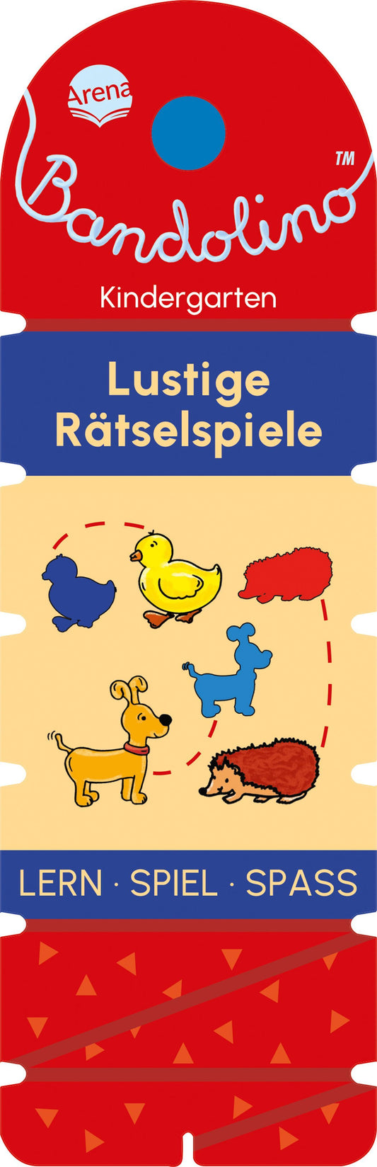 Bandolino. Lustige Rätselspiele: Lernspiel mit Lösungskontrolle für Kinder ab 4 Jahren