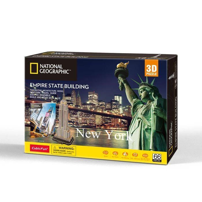 CUBICFUN - 3D Puzzle Empire State Building 66 Teile