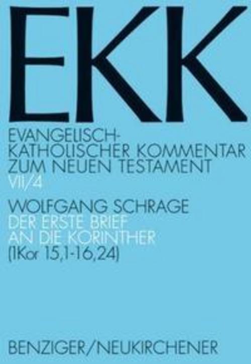 Buchcover: Evangelisch-Katholischer Kommentar zum NT / Korintherbrief 1