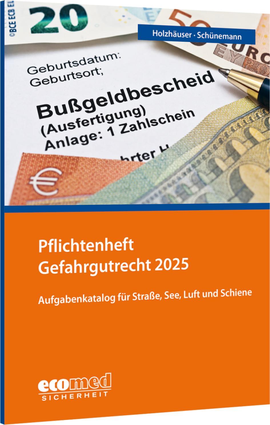 Pflichtenheft Gefahrgutrecht