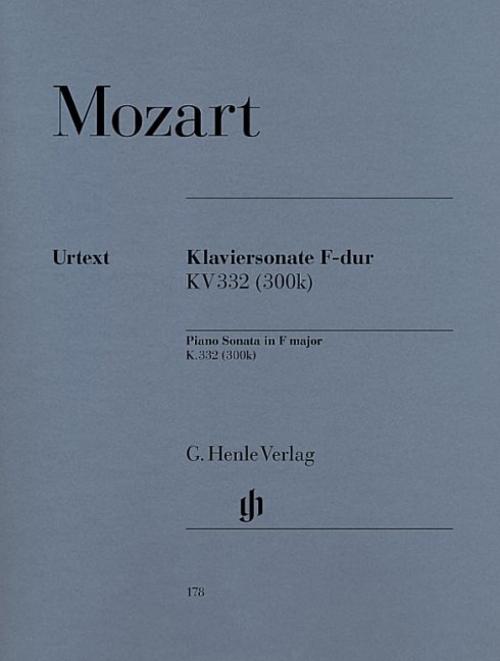 Mozart, Wolfgang Amadeus - Piano Sonata F major K. 332 (300k)