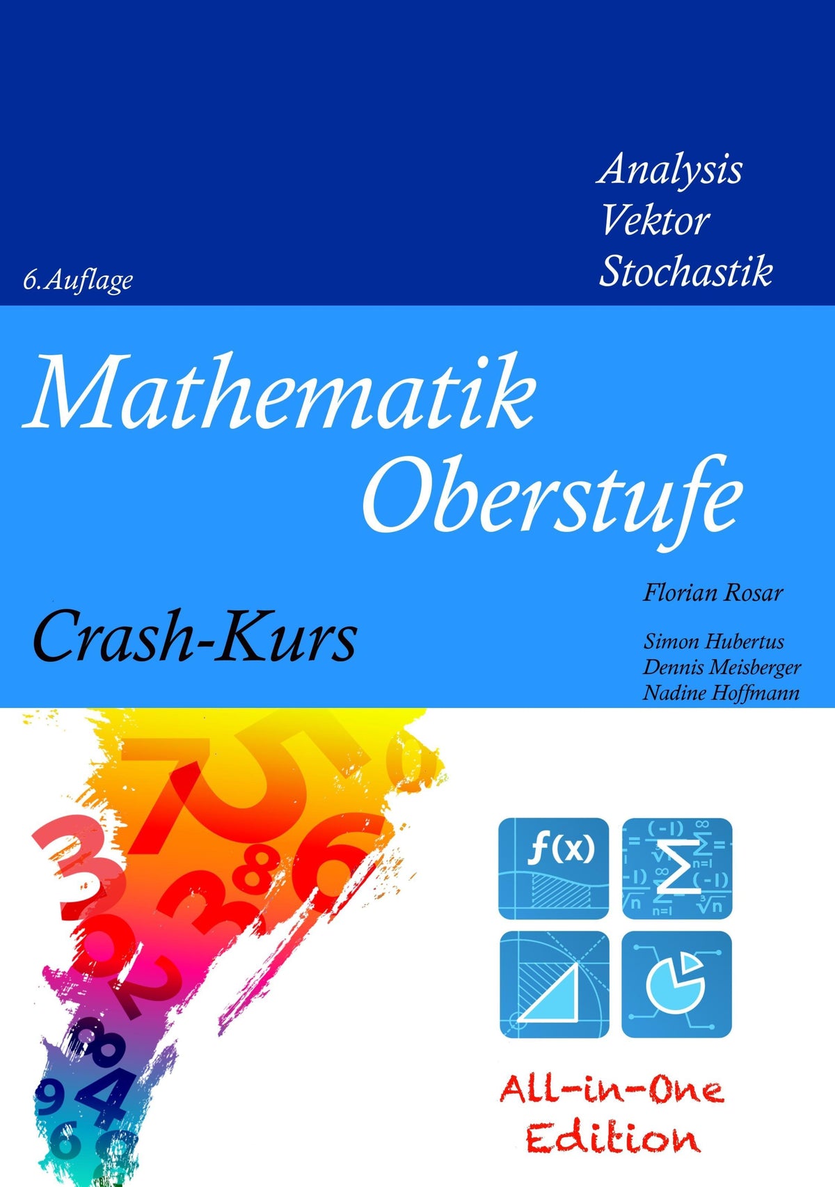 Buchcover: Mathematik Oberstufe Crash-Kurs All-in-One