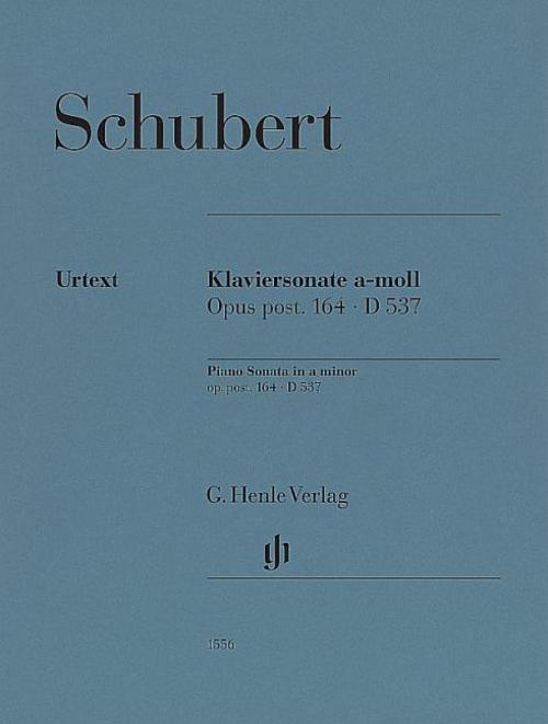 Franz Schubert - Klaviersonate a-moll op. post 164 D 537