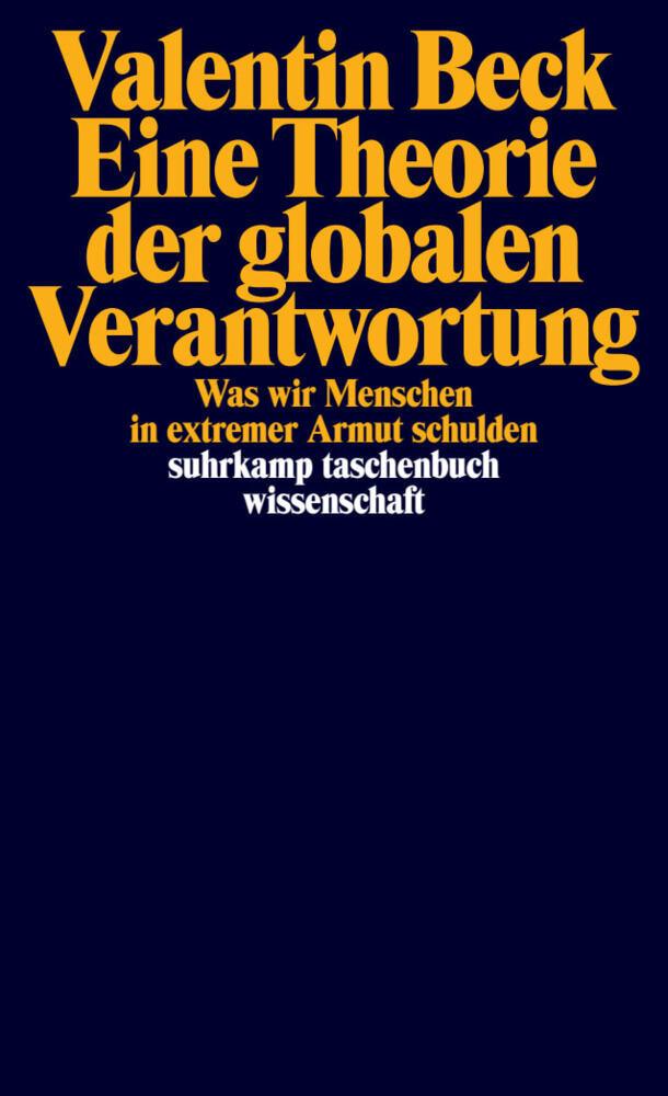 Buchcover: Eine Theorie der globalen Verantwortung