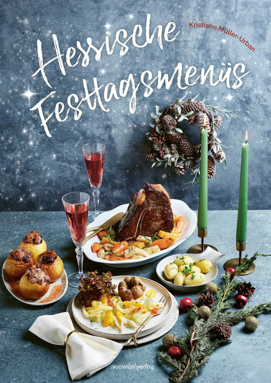 Buchcover: Hessische Festtagsmenüs