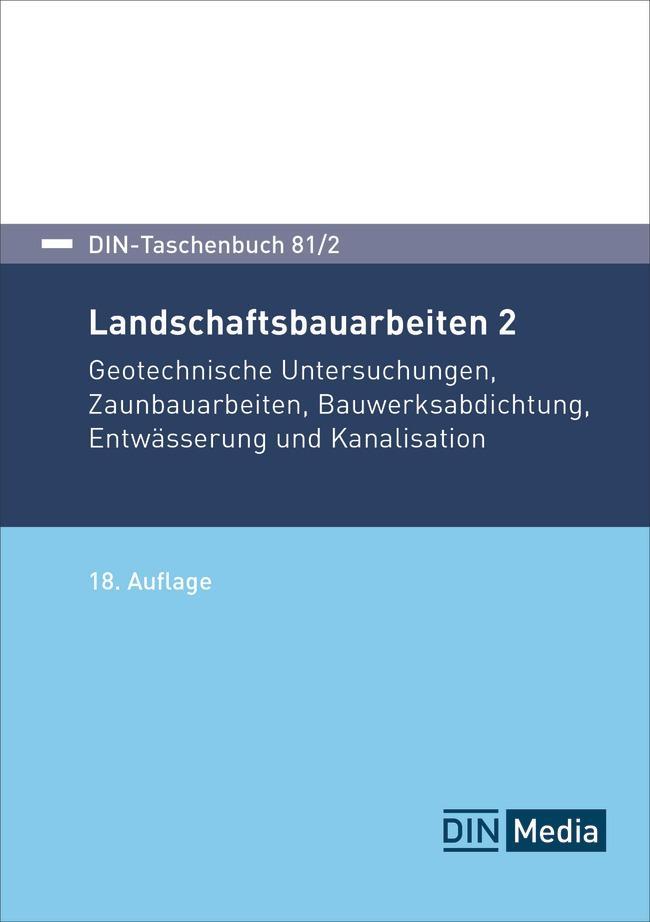 Buchcover: DIN-Taschenbuch 81/2