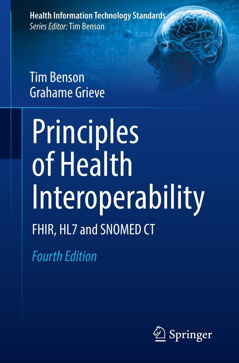 Buchcover: Principles of Health Interoperability