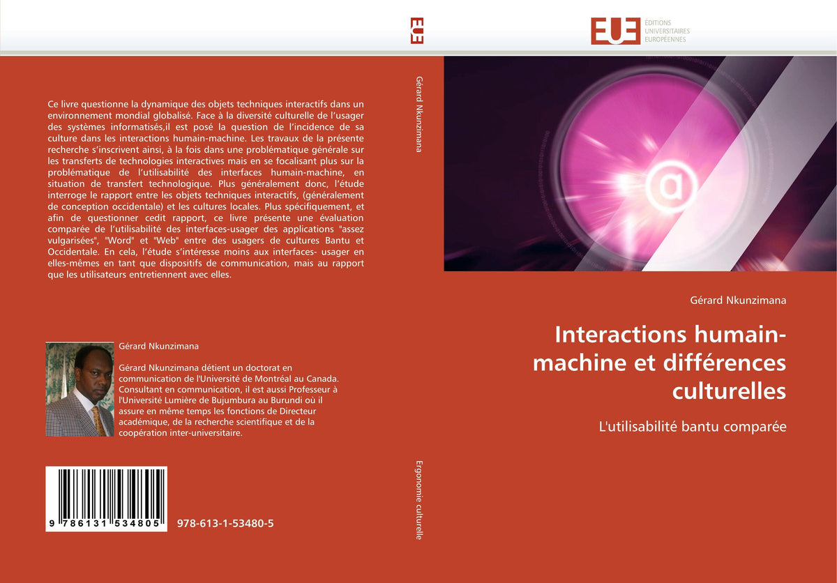 Buchcover: Interactions humain-machine et différences culturelles