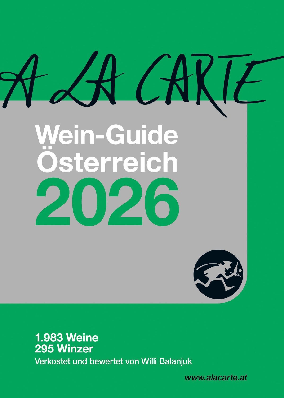 Buchcover: A la Carte Wein-Guide 2026