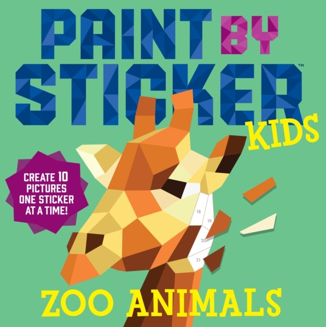 Buchcover: Paint by Sticker Kids: Zoo Animals