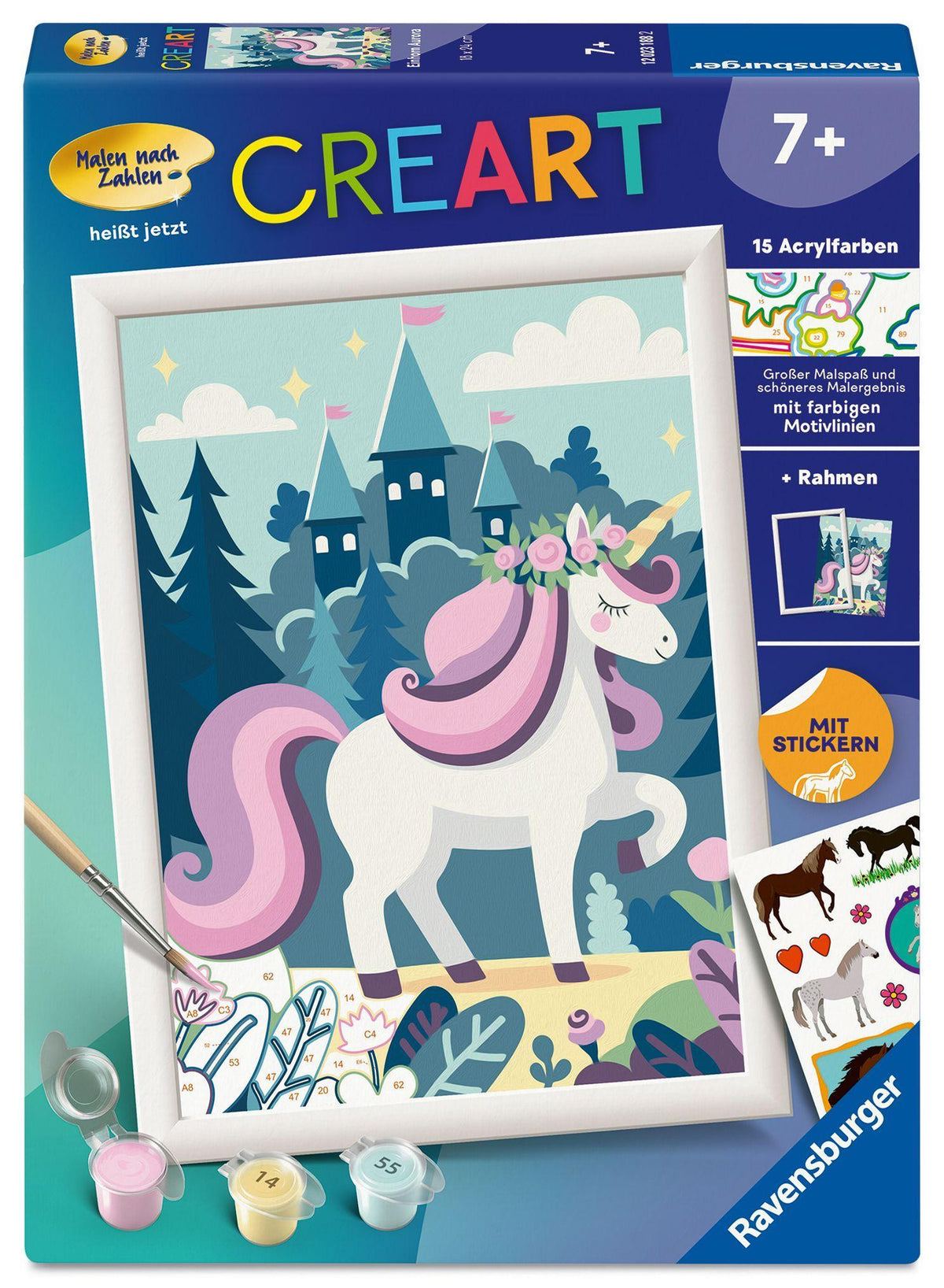 Buchcover: CreArt - Einhorn Aurora