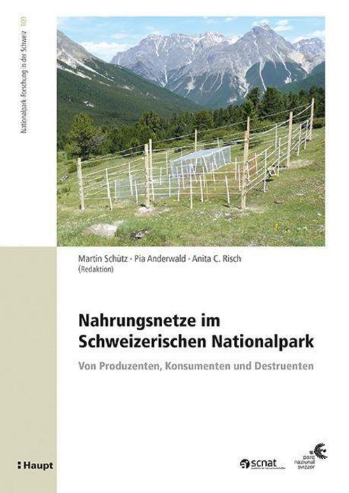 Buchcover: Nahrungsnetze im Schweizerischen Nationalpark