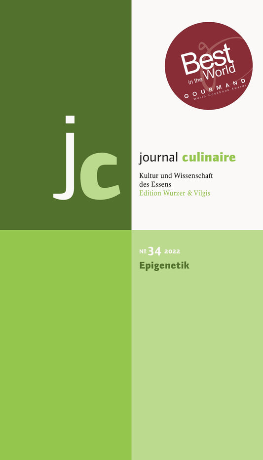 Buchcover: journal culinaire No. 34: Epigenetik