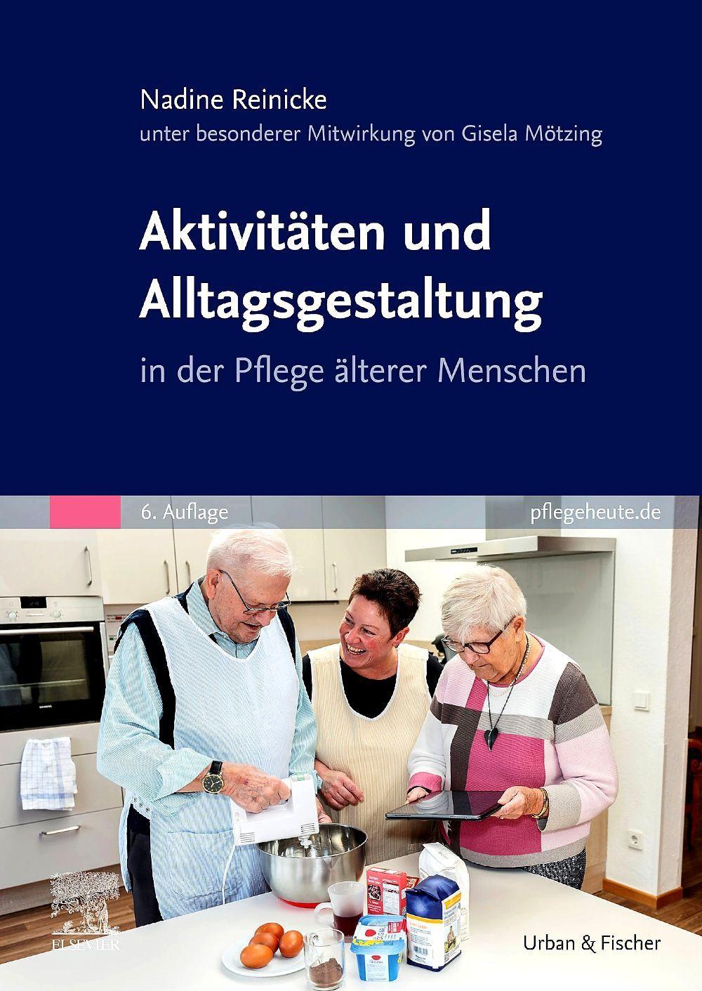 Buchcover: Aktivitäten und Alltagsgestaltung in der Pflege älterer Menschen