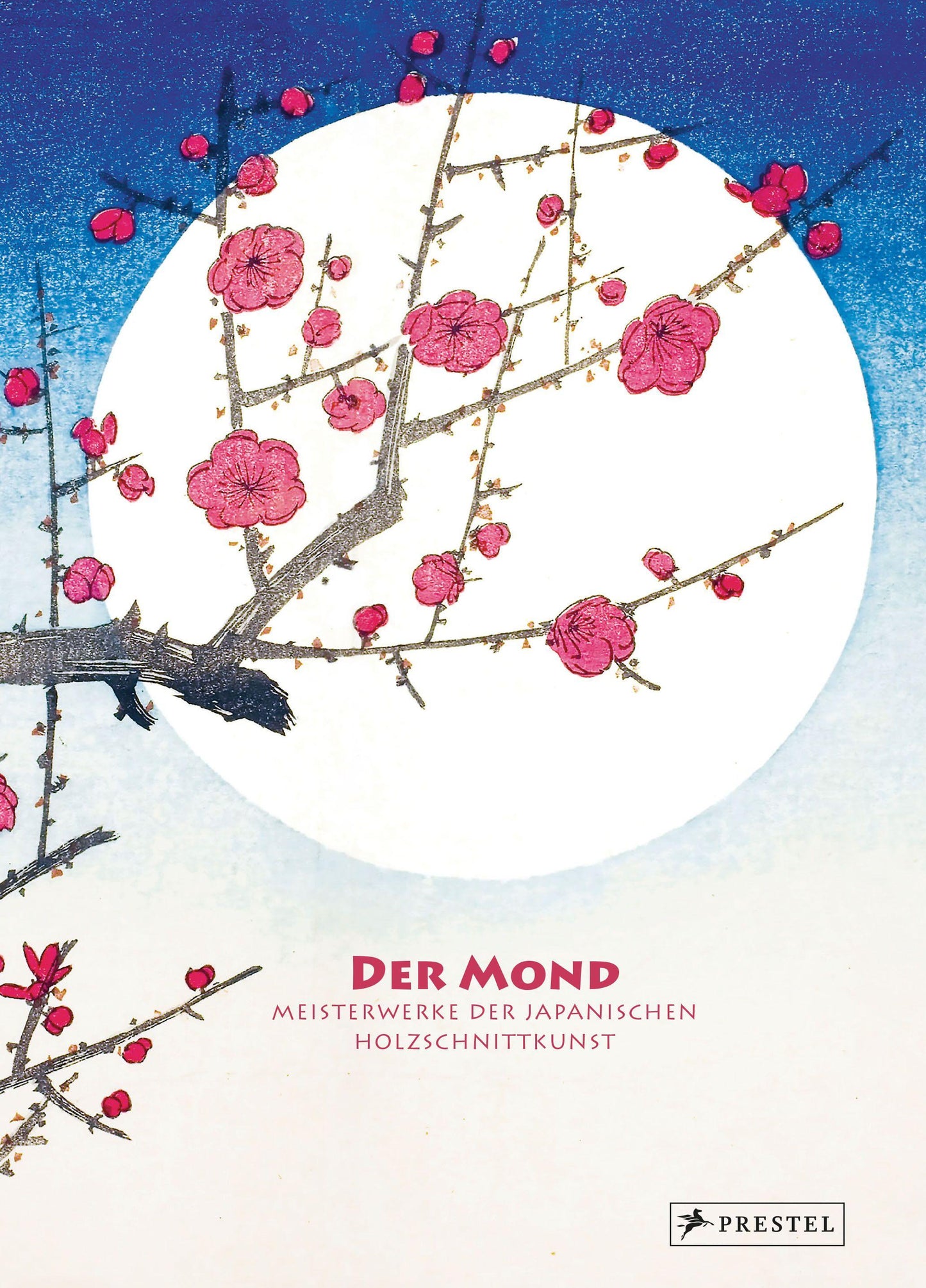Der Mond: Meisterwerke der japanischen Holzschnittkunst - Seidenbezogene Leporello-Ausgabe mit 60 Farbtafeln auf 11 Metern Länge und 48-seitigem Booklet, im Schmuckschuber (Kunst-Leporello, Band 10)