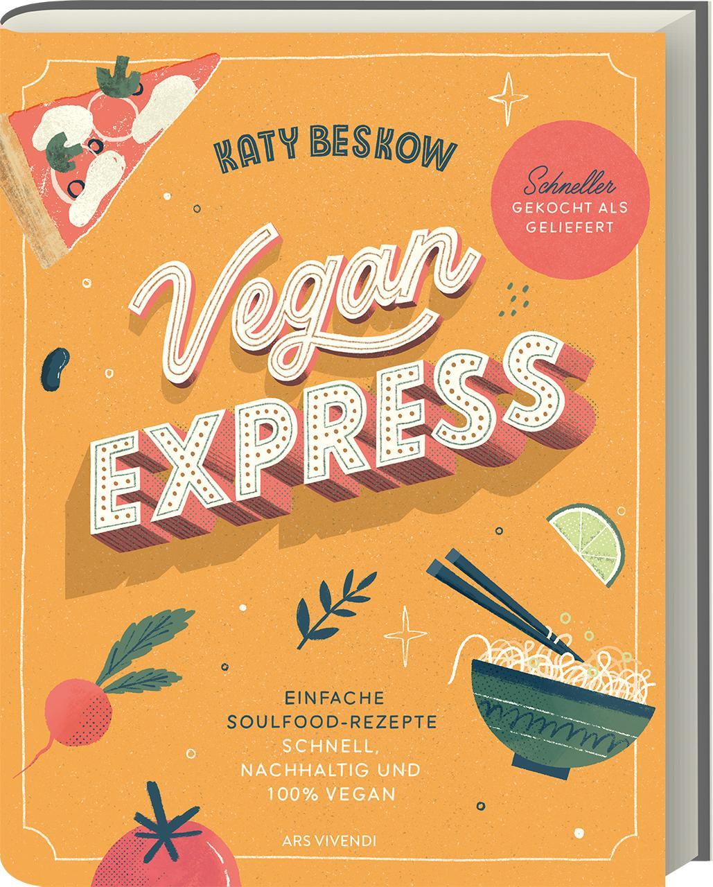 Buchcover: Vegan Express - Schneller gekocht als geliefert