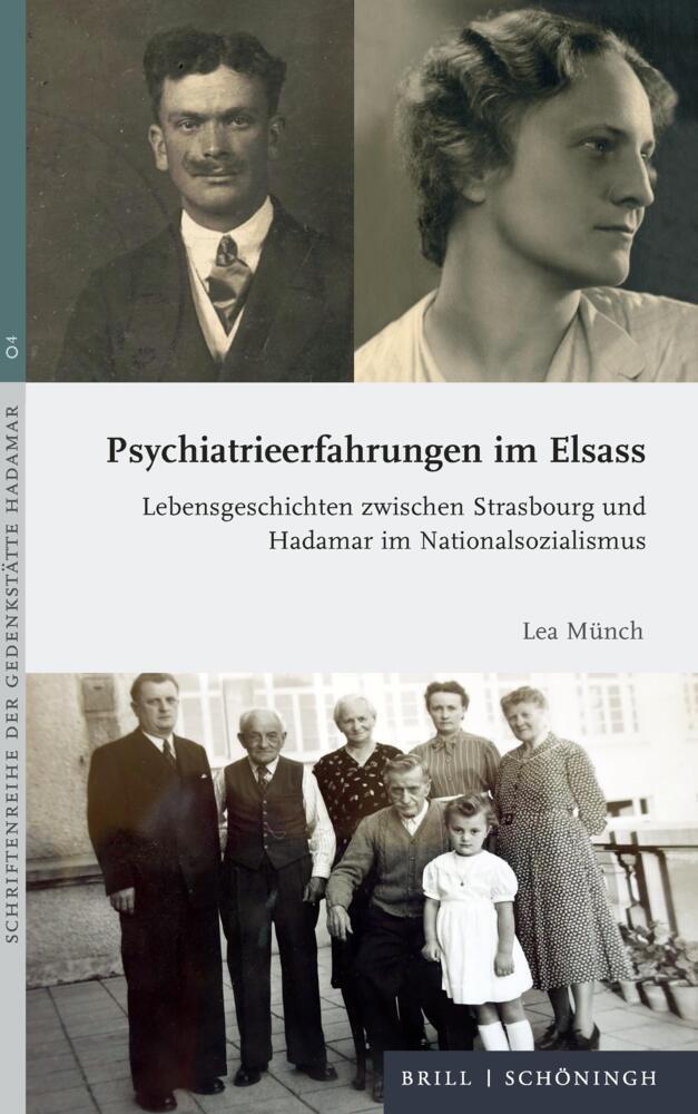 Buchcover: Psychiatrieerfahrungen im Elsass