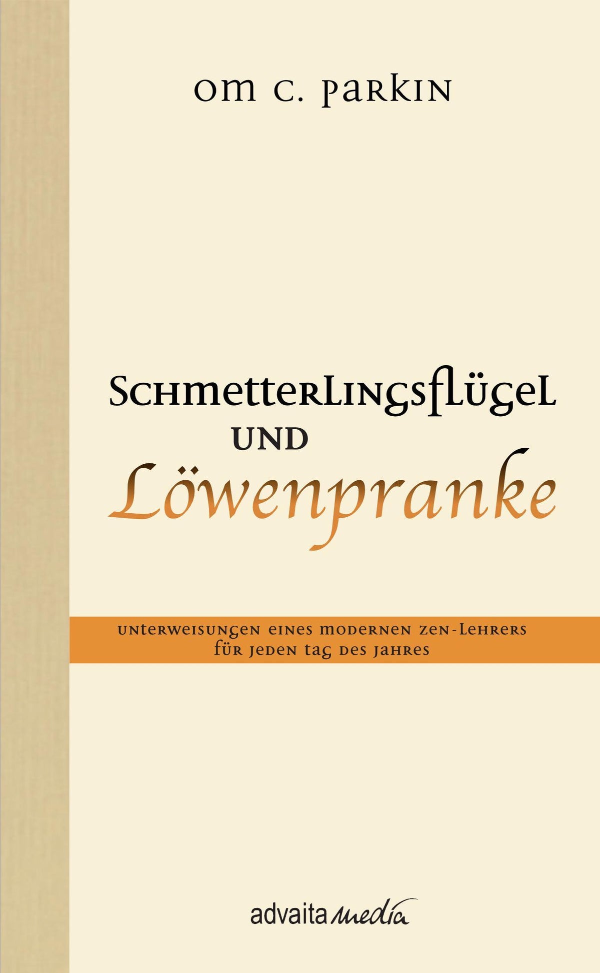 Buchcover: Schmetterlingsflügel und Löwenpranke