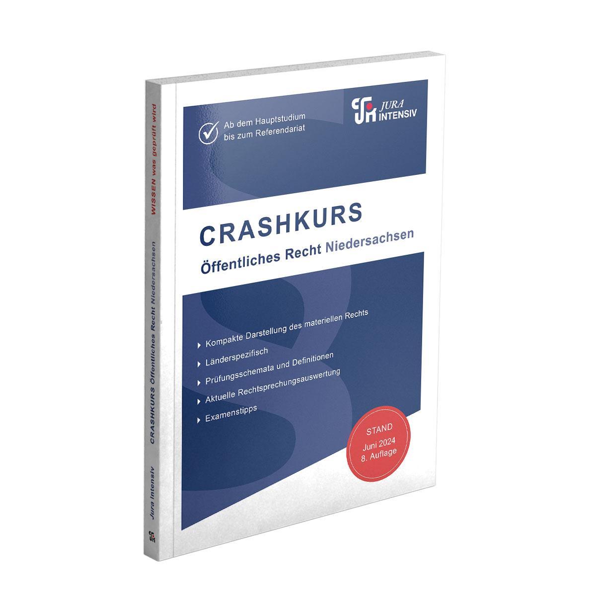 CRASHKURS Öffentliches Recht - Niedersachsen
