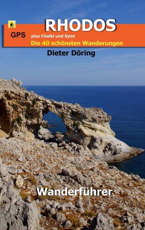Buchcover: Wanderführer Rhodos
