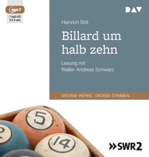 Billard um halb zehn,1 Audio-CD, 1 MP3