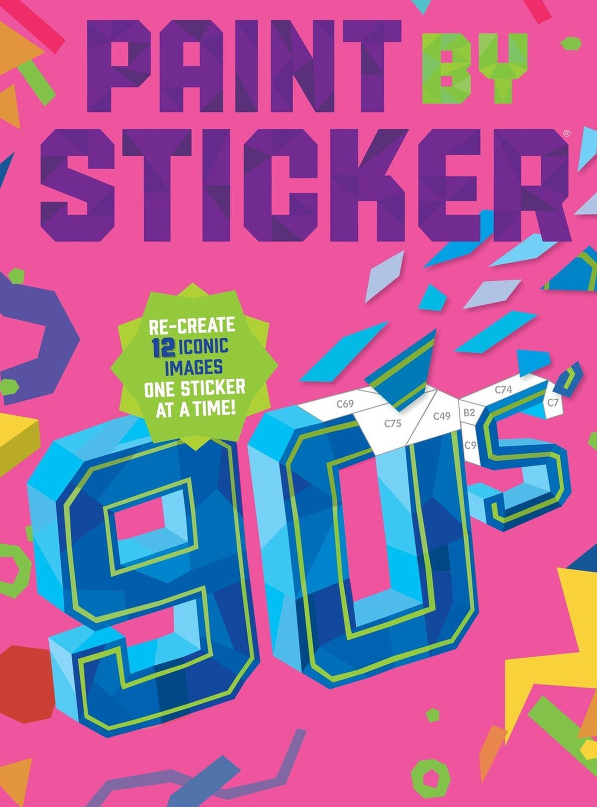 Buchcover: Paint by Sticker (Official): 90s