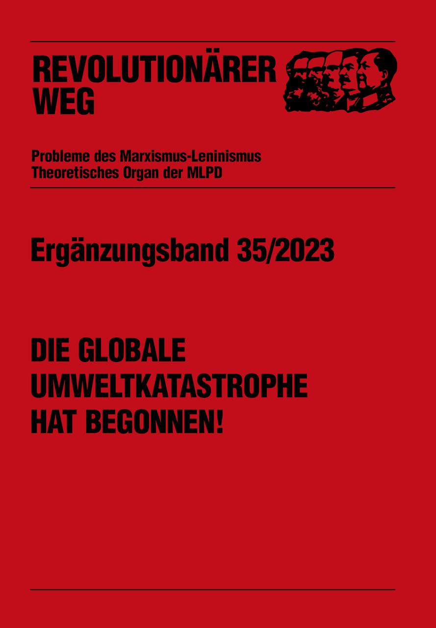 Buchcover: Die globale Umweltkatastrophe hat begonnen!
