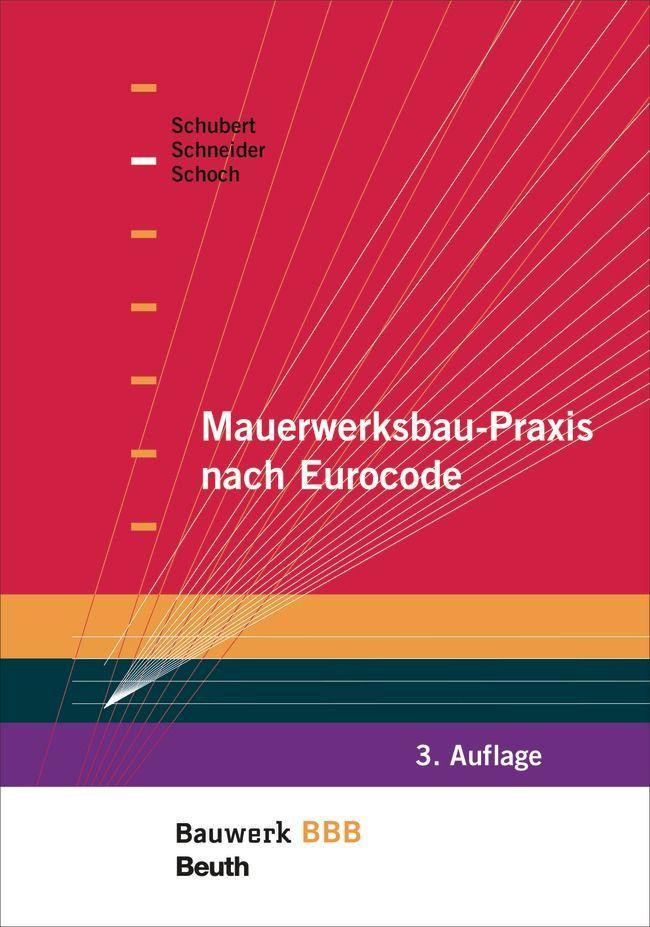 Buchcover: Mauerwerksbau-Praxis nach Eurocode