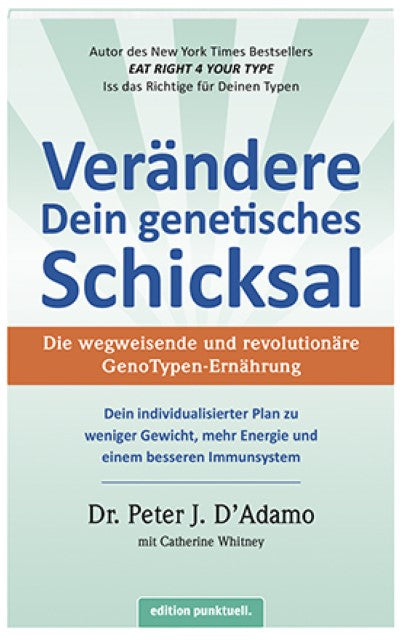 Buchcover: Verändere Dein genetisches Schicksal