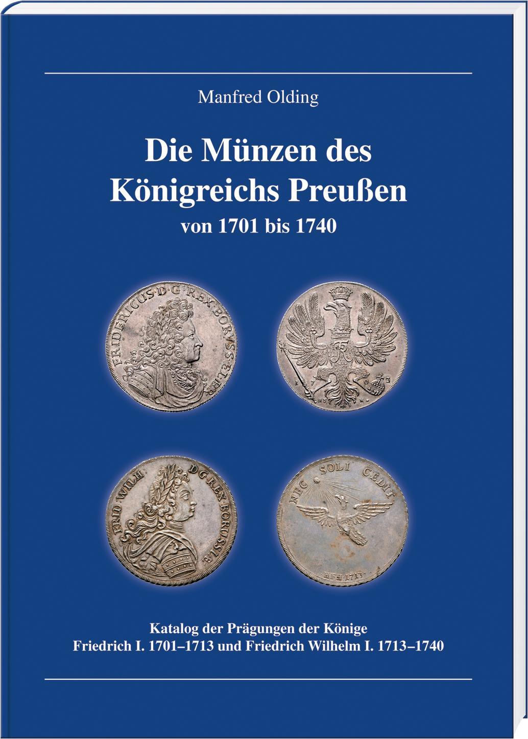 Buchcover: Die Münzen des Königreichs Preußen 1701-1740