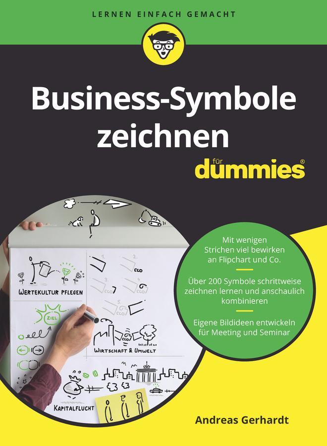 Buchcover: Business-Symbole zeichnen für Dummies