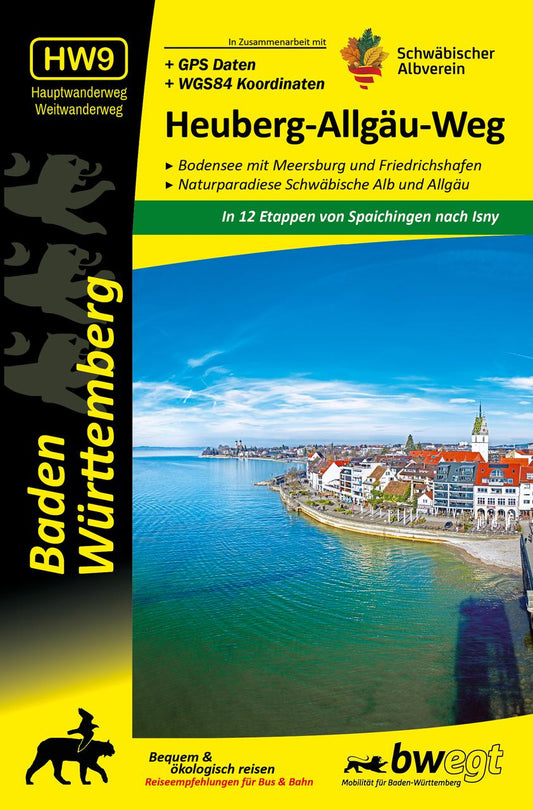 Heuberg-Allgäu-Weg HW9 - Bodensee, Naturparadiese Schwäbische Alb und Allgäu