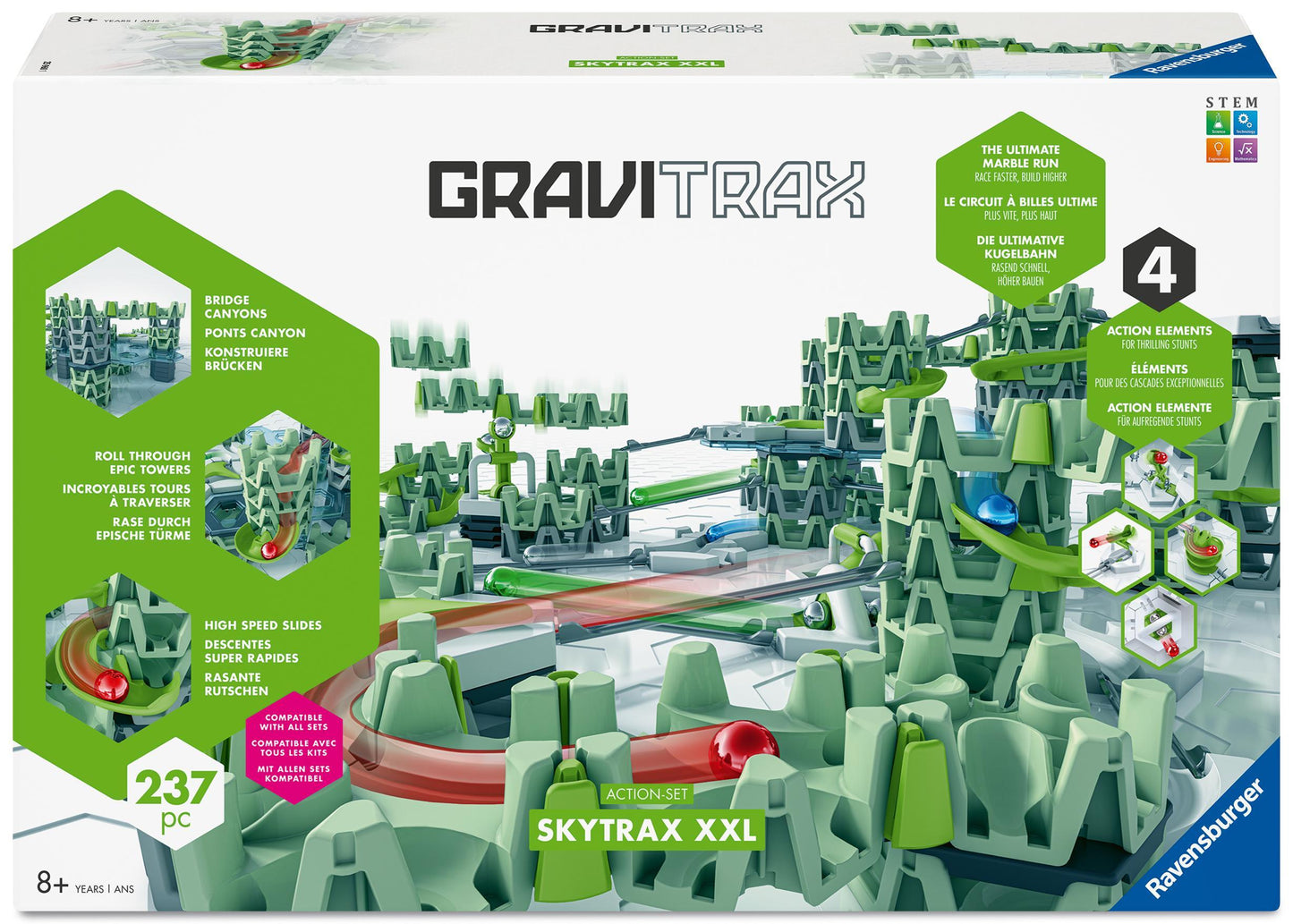 GraviTrax BASE - Action-Set XXL Skytrax