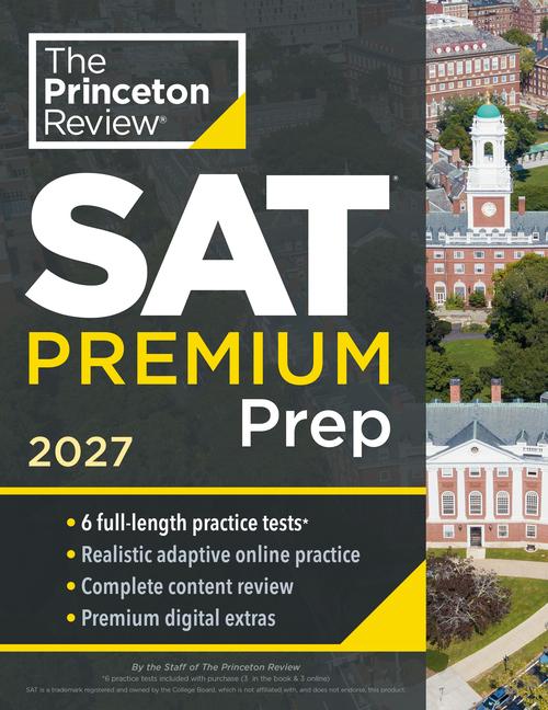 Princeton Review Digital SAT Premium Prep, 2027