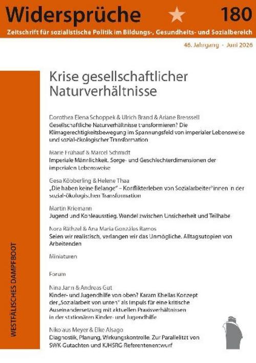 Buchcover: Krise gesellschaftlicher Naturverhältnisse