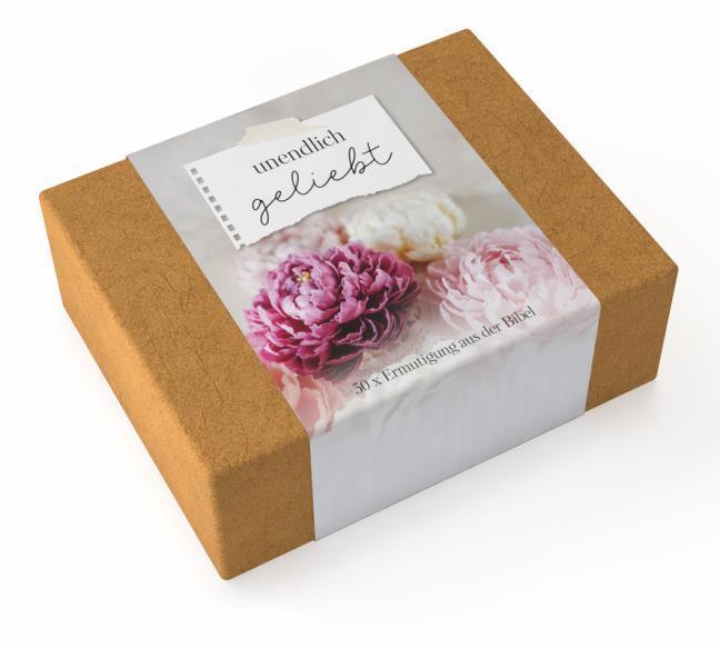 Buchcover: Unendlich geliebt  - Textkartenbox