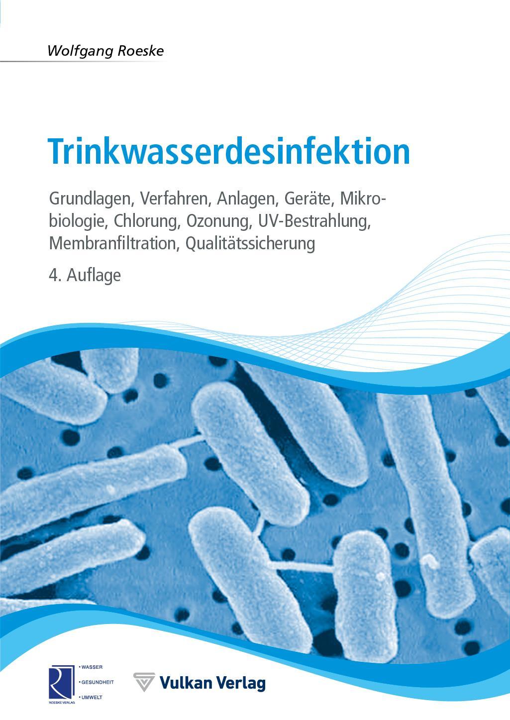 Buchcover: Trinkwasserdesinfektion
