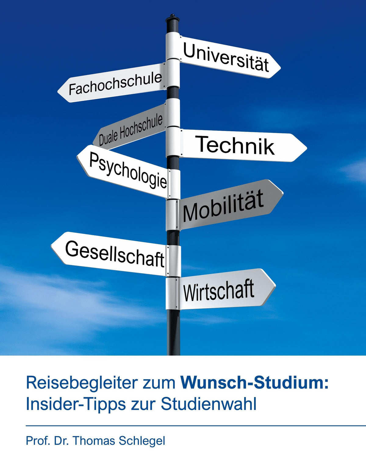 Buchcover: Reisebegleiter zum Wunsch-Studium: Insider-Tipps zur Studienwahl