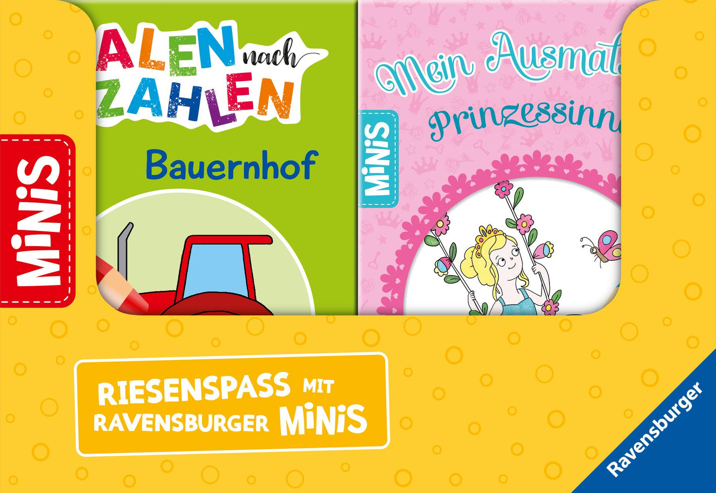 Verkaufs-Kassette \"Ravensburger Minis 9 - Mein bunter Ausmalspaß\"