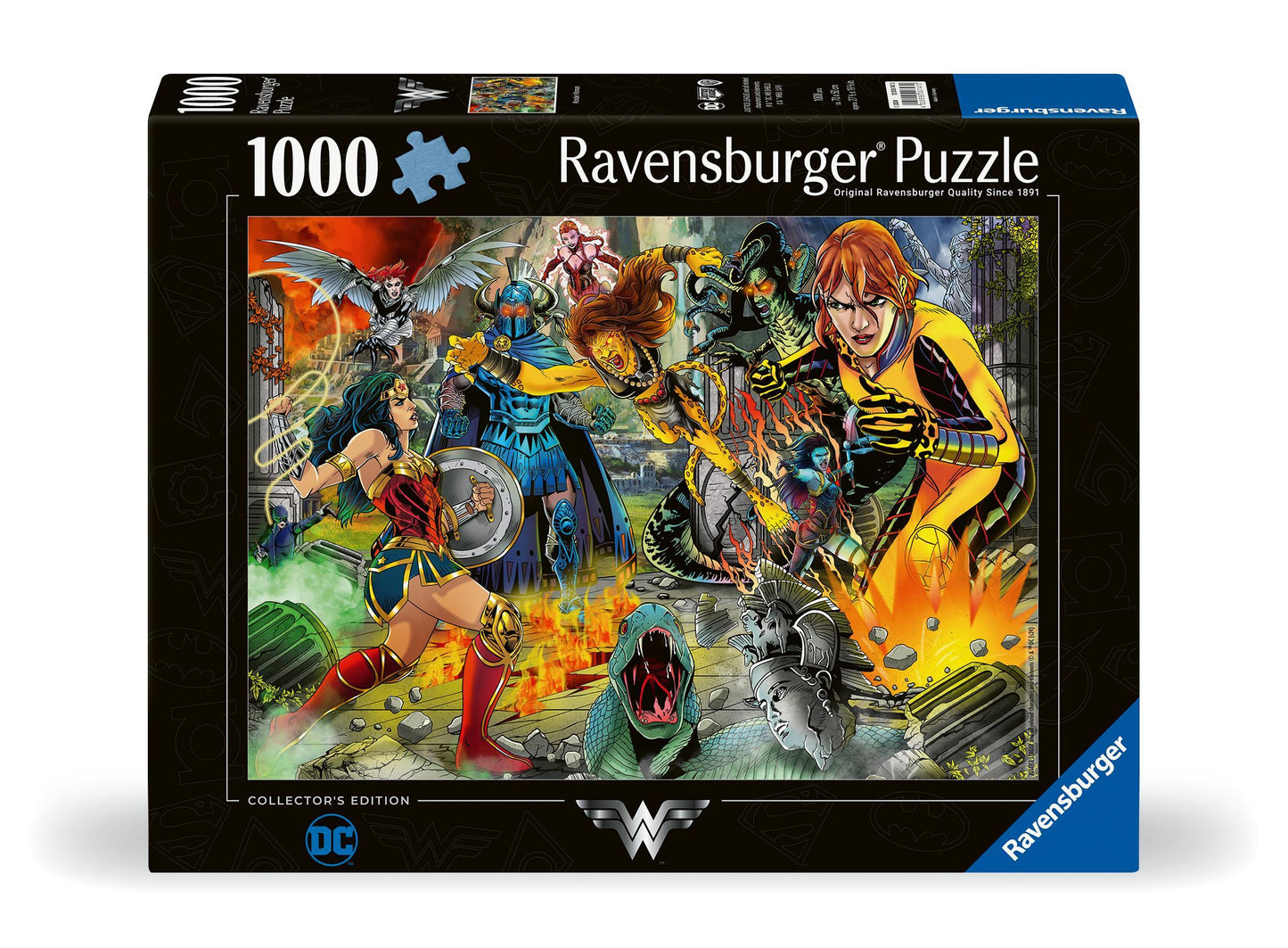 Erwachsenenpuzzle 1000 Teile - DC Super Hero Girls - Wonder Woman