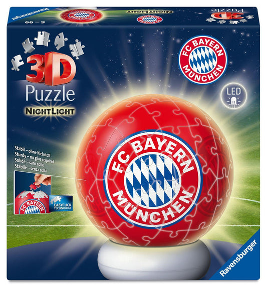 3D Puzzle-Ball Nightlight FC Bayern München