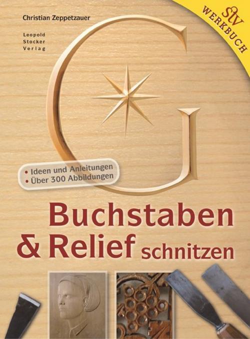 Buchcover: Buchstaben & Relief schnitzen
