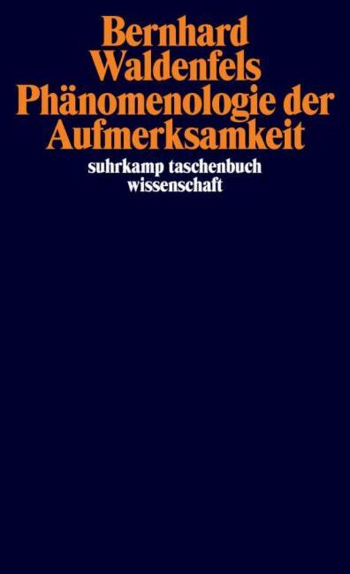 Buchcover: Phänomenologie der Aufmerksamkeit