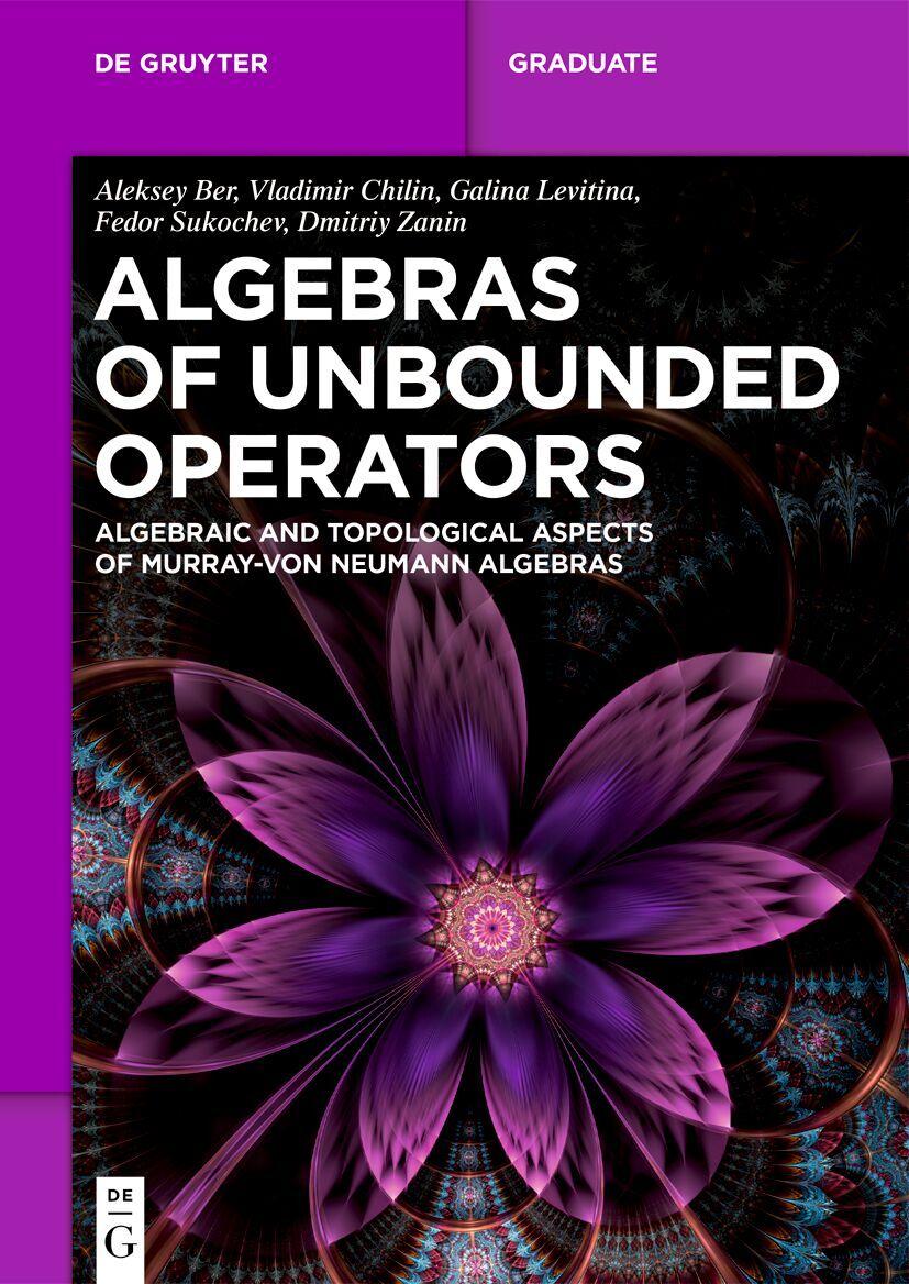 Buchcover: Algebras of Unbounded Operators