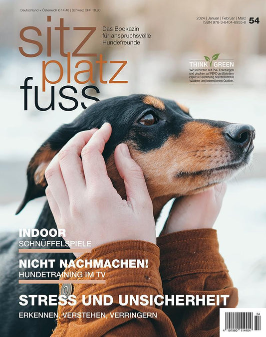 Buchcover: SitzPlatzFuss, Ausgabe 54